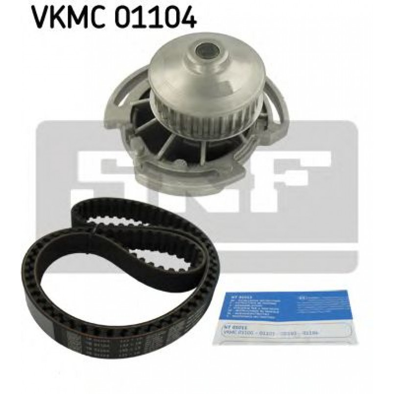 VKMC 01104 SKF - Насос охолоджуючої рідини + комплект зубчатого ремня